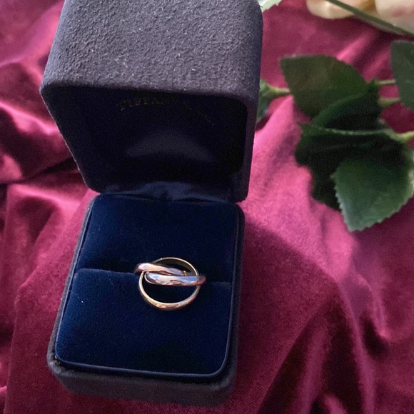 Cartier  18k trinity 3 tone gold , small ring - Picture 12 of 12